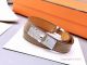 Best Replica Hermes Calf Leather Bracelet & Silver Buckle (6)_th.jpg